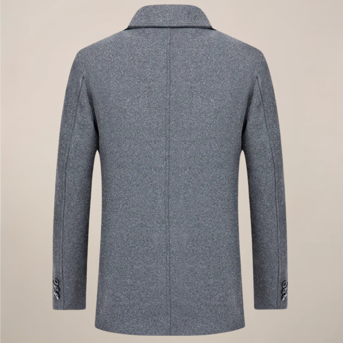 Stefano Romano | Torino Wool Coat Luxe Jacket