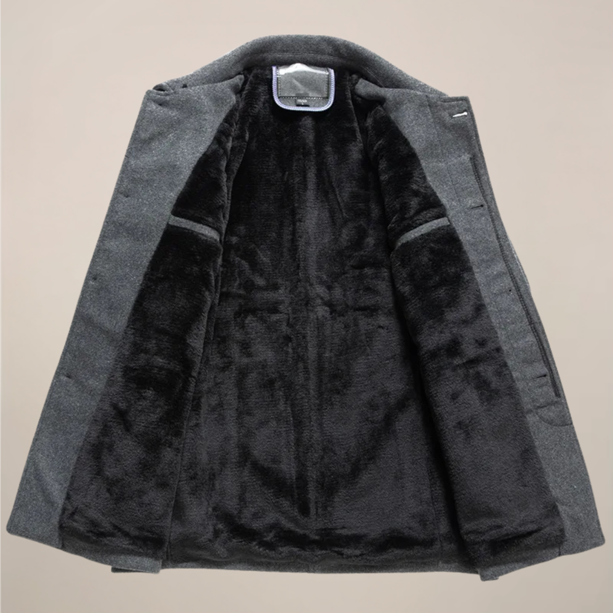 Stefano Romano | Torino Wool Coat Luxe Jacket