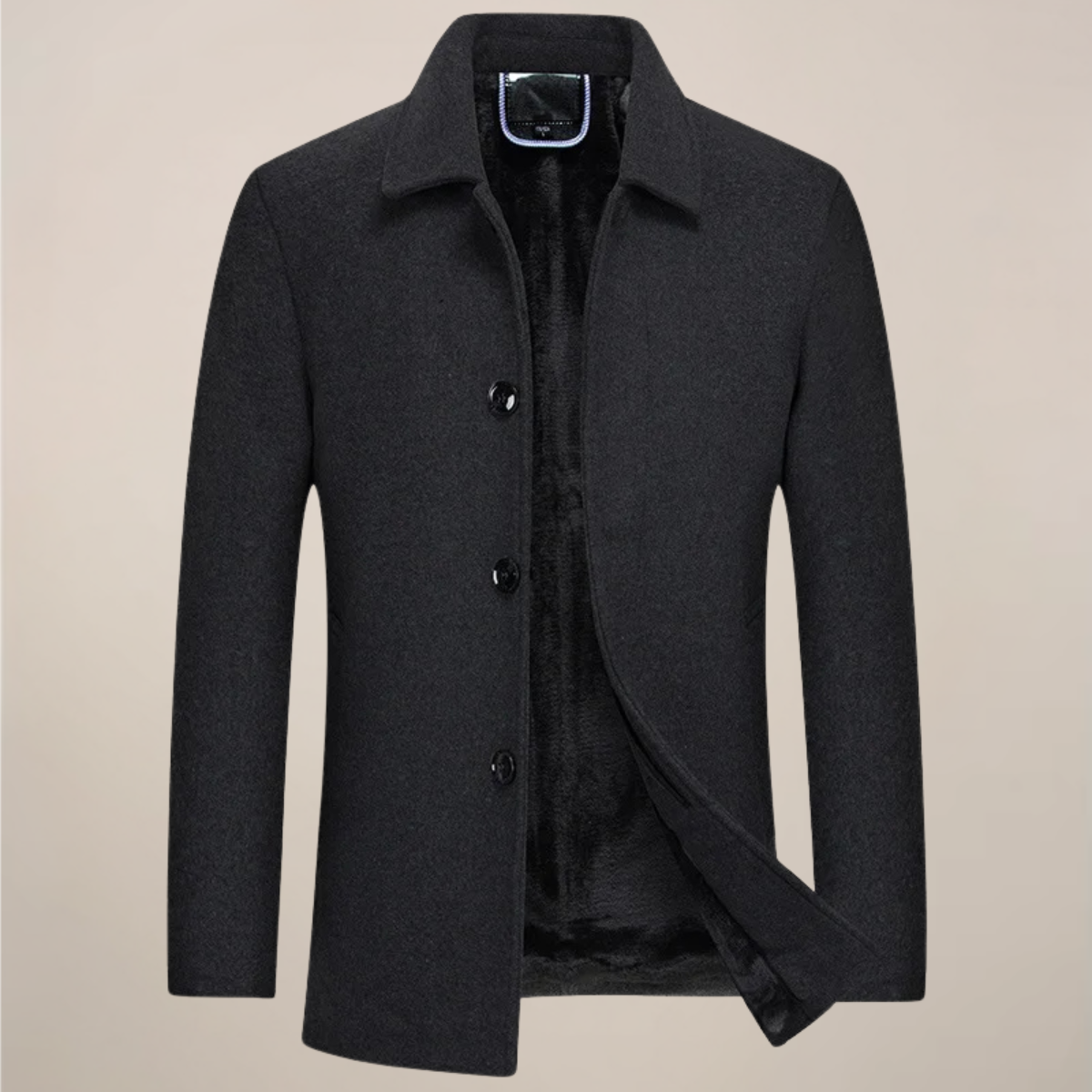 Stefano Romano | Torino Wool Coat Luxe Jacket