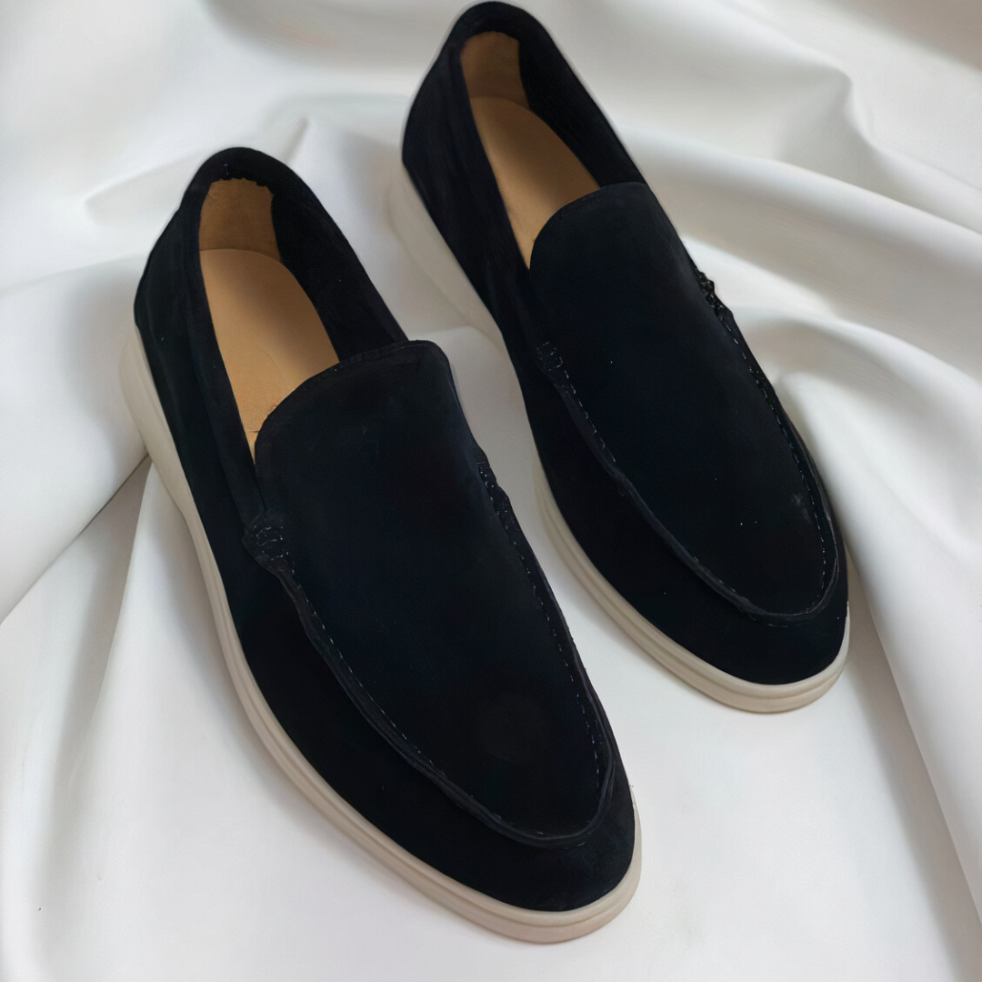 Marco Bellini | Suede Loafers For Men