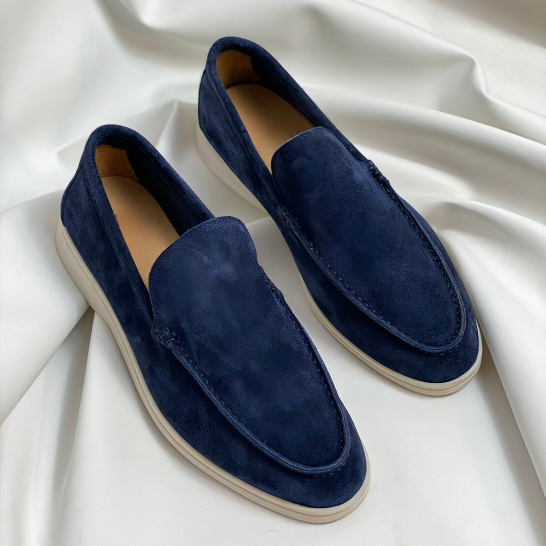 Marco Bellini | Suede Loafers For Men