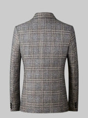 Riccardo Bellini | Plaid Tailored Luxe Blazer