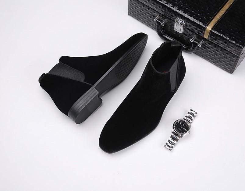 Luca Santorini | Chelsea Suede Signature Boots