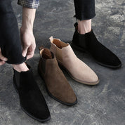Luca Santorini | Chelsea Suede Signature Boots