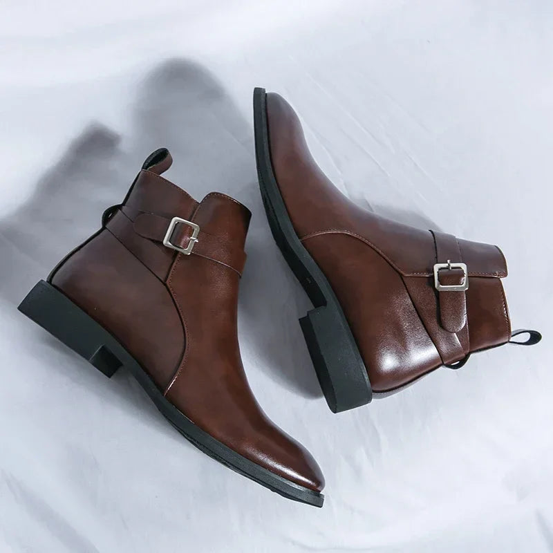 Francesco D’Amico | Roma Executive Leather Boots Luxe