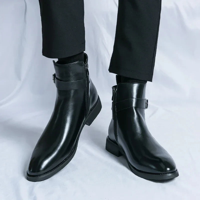 Francesco D’Amico | Roma Executive Leather Boots Luxe
