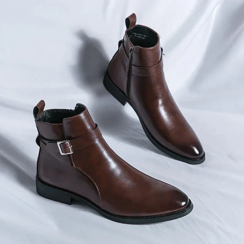 Francesco D’Amico | Roma Executive Leather Boots Luxe