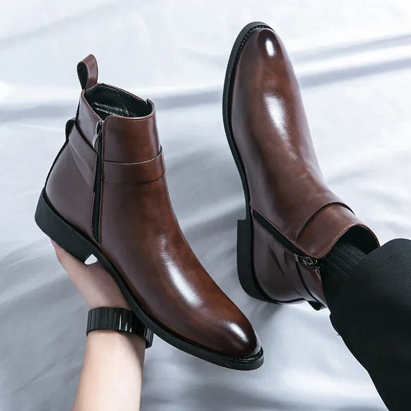 Francesco D’Amico | Roma Executive Leather Boots Luxe