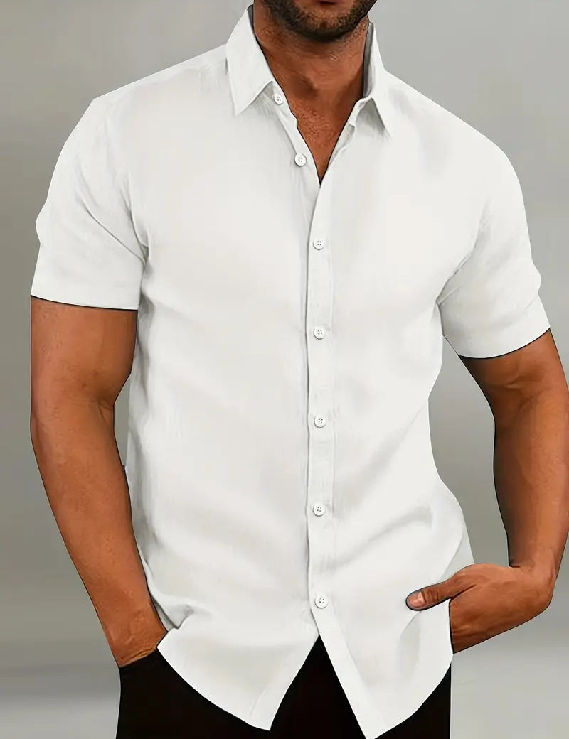 Sebastian Whitlock | Linen Summer Shirt For Men