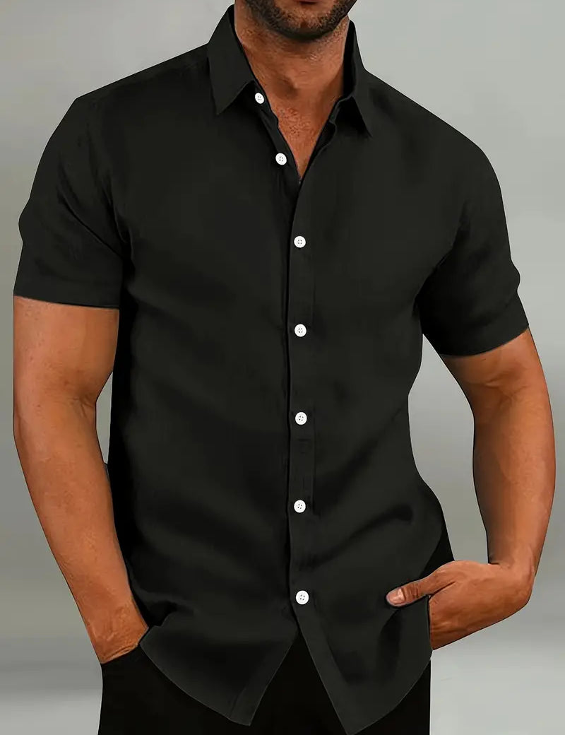 Sebastian Whitlock | Linen Summer Shirt For Men