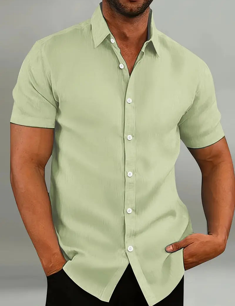 Sebastian Whitlock | Linen Summer Shirt For Men