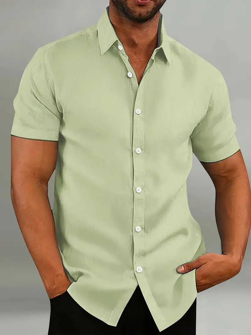 Sebastian Whitlock | Linen Summer Shirt For Men