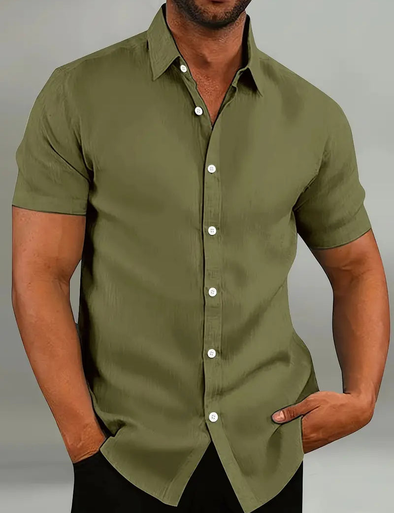 Sebastian Whitlock | Linen Summer Shirt For Men