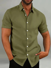 Sebastian Whitlock | Linen Summer Shirt For Men