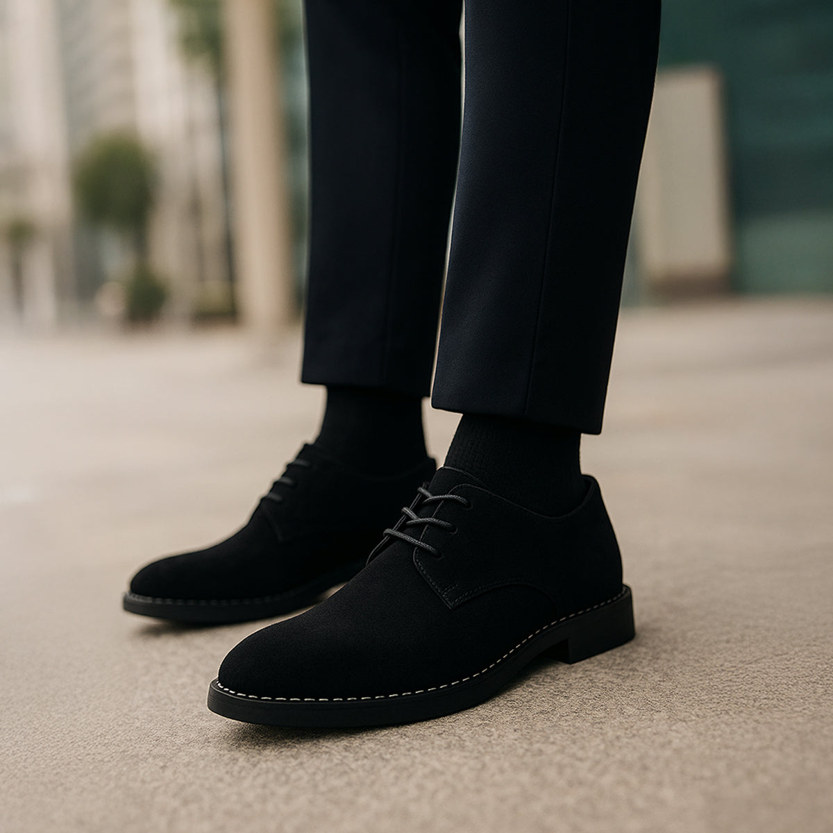 Marco Bellini | Suede Oxford Prestige Shoes