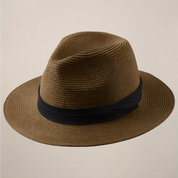 Lorenzo Vitale | Classic Straw Fedora Hat For Men