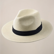 Lorenzo Vitale | Classic Straw Fedora Hat For Men