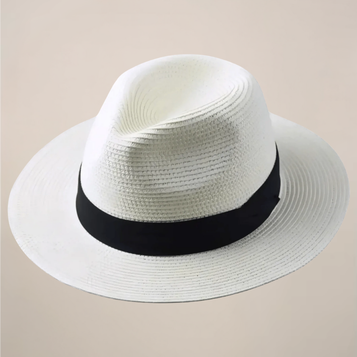Lorenzo Vitale | Classic Straw Fedora Hat For Men