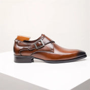 Antonio Ferrara | Roma Monk Strap Leather Shoes Luxe