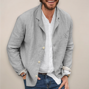 Arlo Linen Casual Blazer Shirt