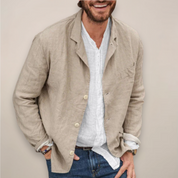 Arlo Linen Casual Blazer Shirt