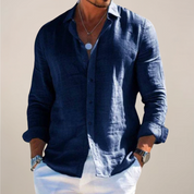 Alessio Romano | Riviera Linen Shirt Luxe