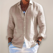 Alessio Romano | Riviera Linen Shirt Luxe