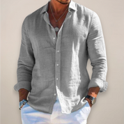Alessio Romano | Riviera Linen Shirt Luxe