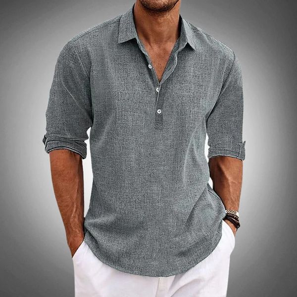 Oliver Kensington | Linen Casual Shirt For Men