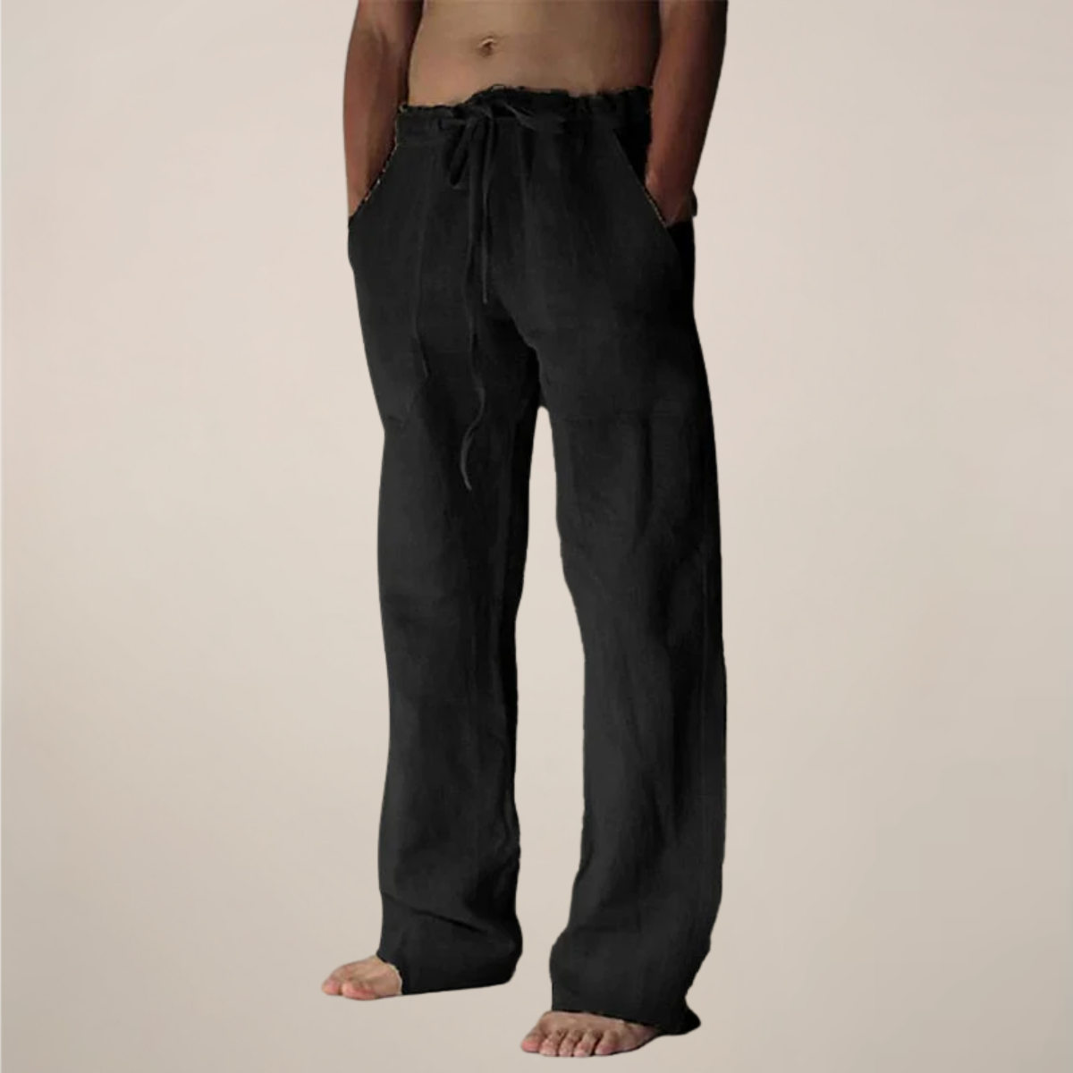 Marco Bellini | Capri Linen Relaxed Trousers Luxe