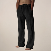 Marco Bellini | Capri Linen Relaxed Trousers Luxe