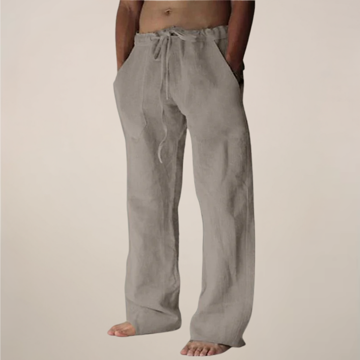 Marco Bellini | Capri Linen Relaxed Trousers Luxe