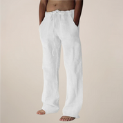 Marco Bellini | Capri Linen Relaxed Trousers Luxe
