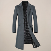 Louis Harrington | Tailored Wool Overcoat For Men