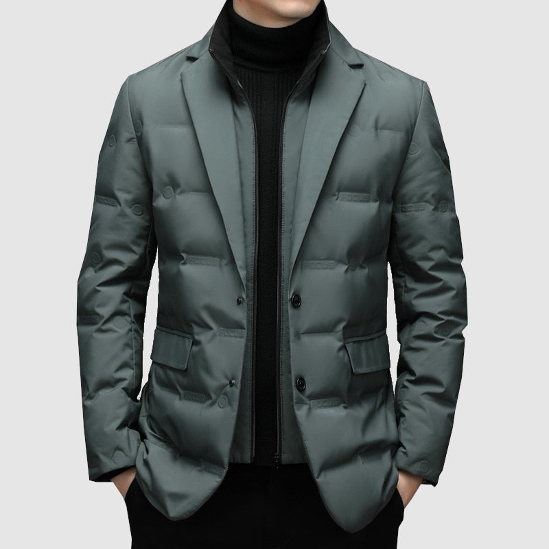 Giovanni Ferraro | Quilted Executive Luxe Blazer