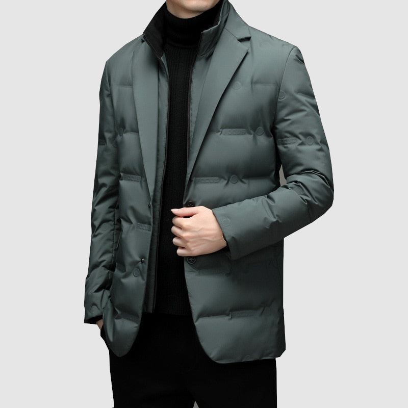 Giovanni Ferraro | Quilted Executive Luxe Blazer