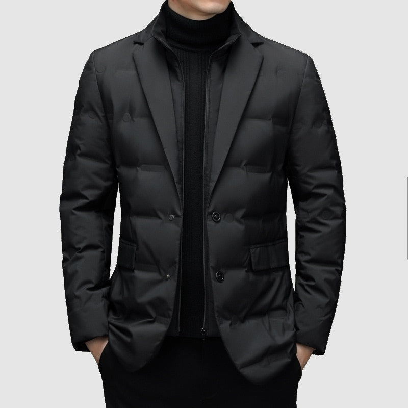 Giovanni Ferraro | Quilted Executive Luxe Blazer