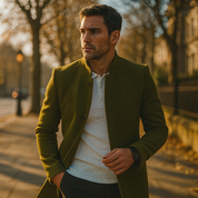 Sebastien Laurent | Tailored Minimalist Coat For Men