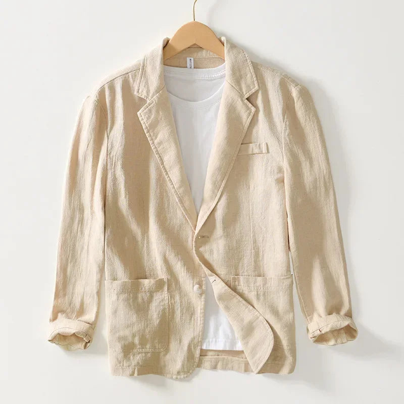 Lorenzo Vitale | Capri Linen Tailored Blazer Luxe