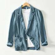 Lorenzo Vitale | Capri Linen Tailored Blazer Luxe