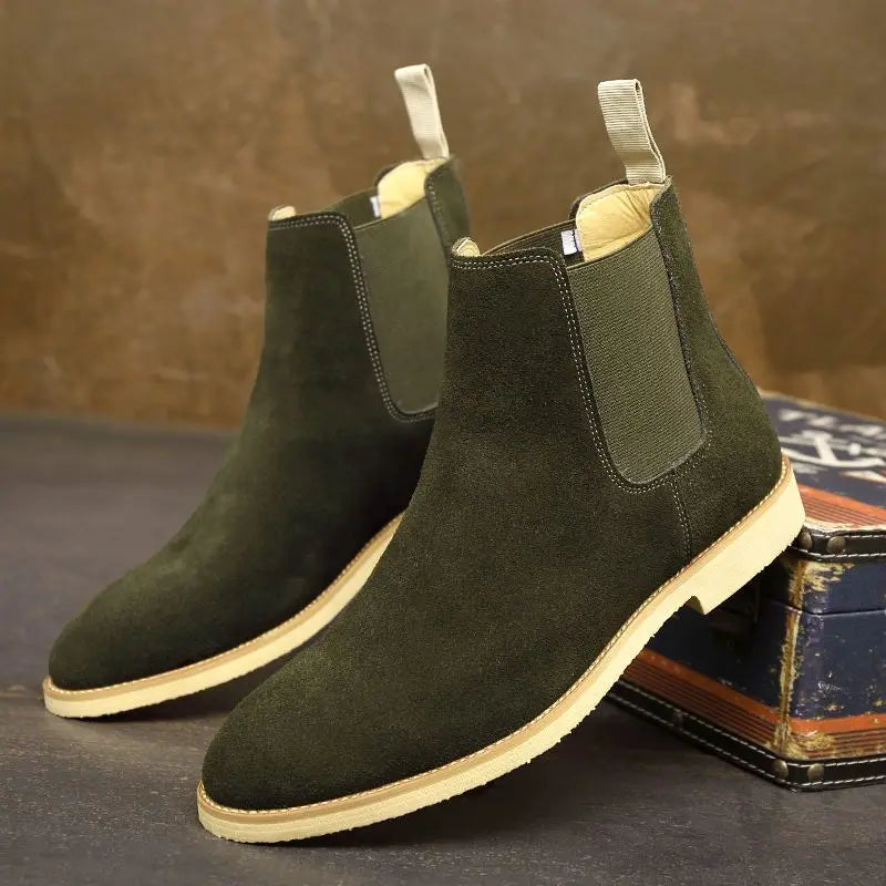Alessio Romano | Chelsea Suede Heritage Boots