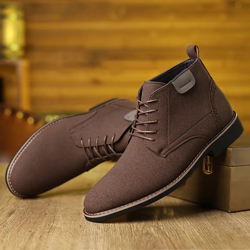 Alessandro Romano | Classic Leather Boots For Men