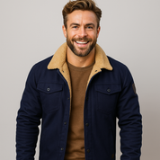 Giorgio Valentini | Torino Shearling Collar Jacket Luxe