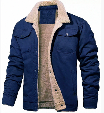 Giorgio Valentini | Torino Shearling Collar Jacket Luxe