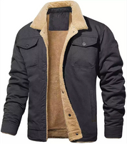 Giorgio Valentini | Torino Shearling Collar Jacket Luxe