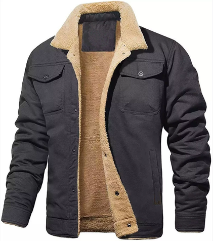 Giorgio Valentini | Torino Shearling Collar Jacket Luxe