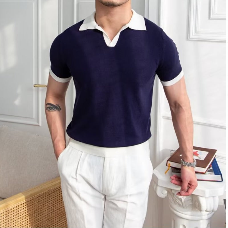 Alessio Marino | Riviera Polo Knit Luxe Shirt