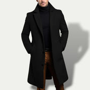 Charles Beaumont | Tailored Wool Overcoat For Men