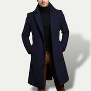 Charles Beaumont | Tailored Wool Overcoat For Men