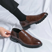 Luca Bianchi | Milano Prestige Leather Slip-On Shoes
